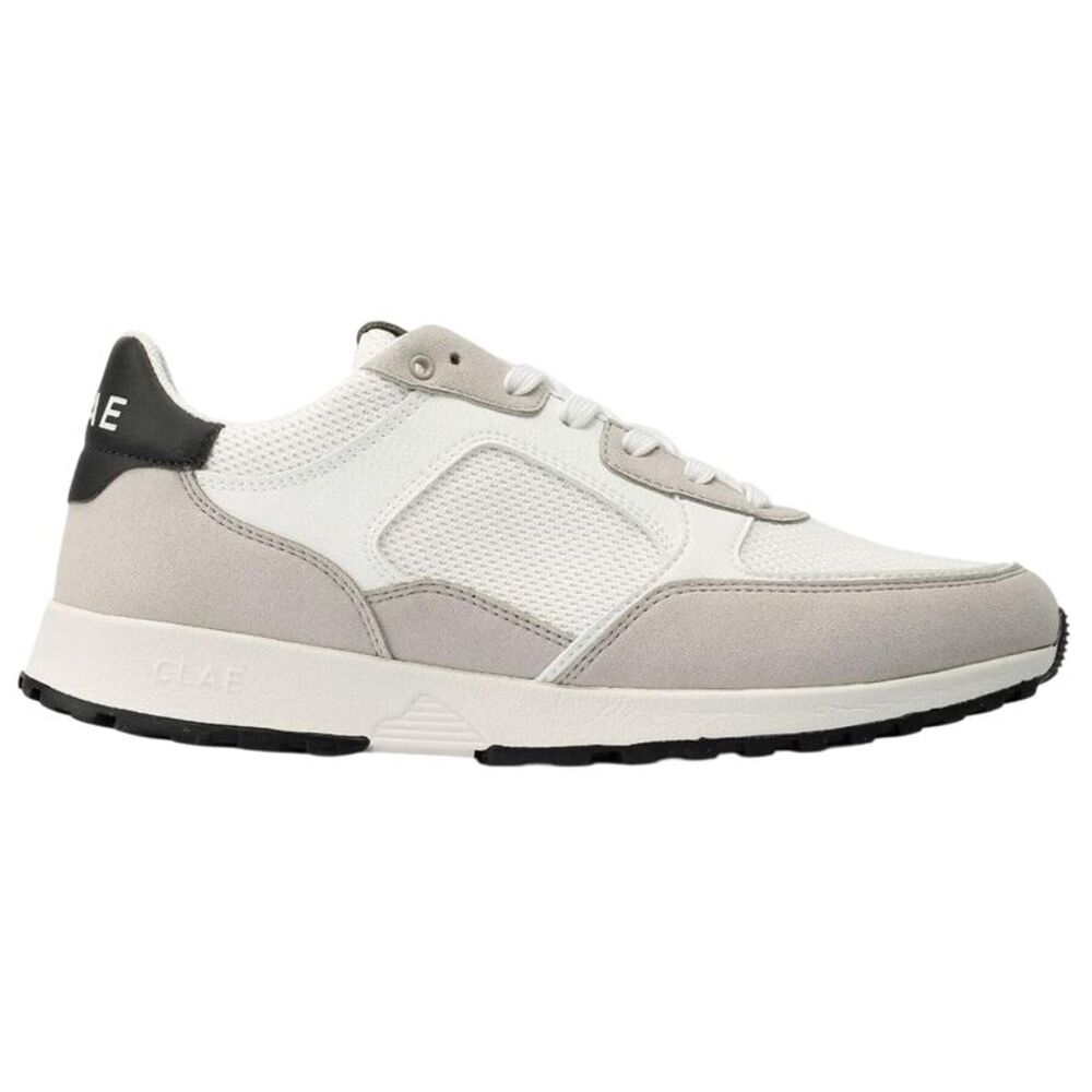 CLAE Childrens/Kids Contrast Low Sneakers / White/Navy